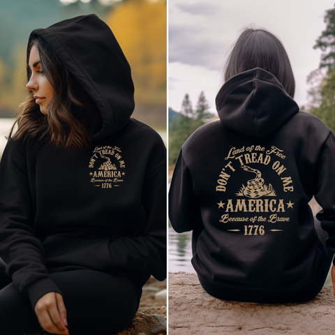 Don't Tread On Me Women Hoodie